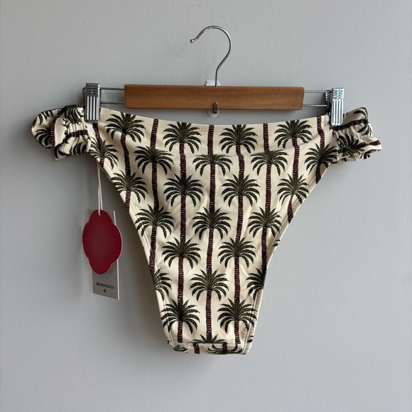 NWT Agua Bendita X Target Palm Tree Tropical Bikini Bottom , Size XXL - Picture 6 of 8
